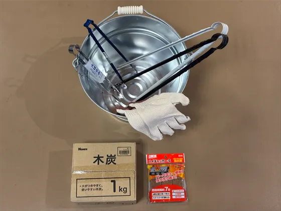 炭と着火剤