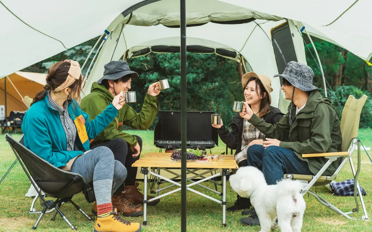 日帰りキャンプのイメージ
