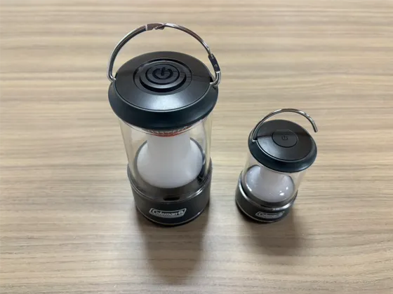LEDランタン大と小のセット